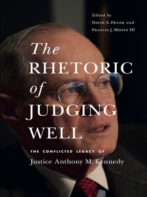 cover image of The Rhetoric of Judging Well